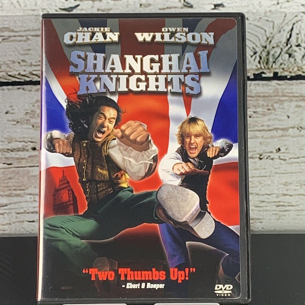 Shanghai Knights (DVD, 2003) Jackie Chan, Owen Wilson, Donnie Yen, Fann Wong